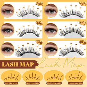 QUEWEL Lash Clusters Kit accessories including bond and seal