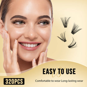 QUEWEL Lash Clusters tray with easy removal design