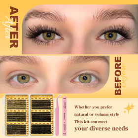 QUEWEL lash extension remover included in the kit