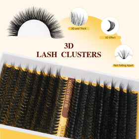 QUEWEL lash tweezer with non-stick coating