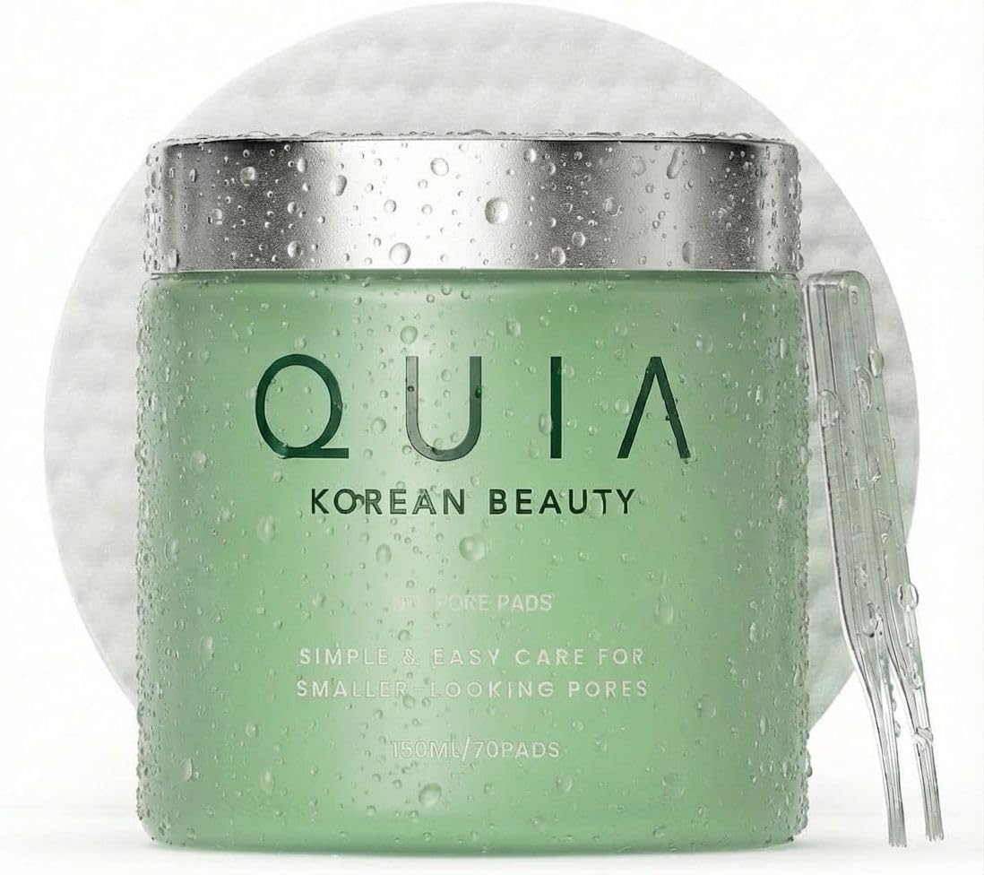QUIA Beauty Toner Pads for Sensitive Skin front view