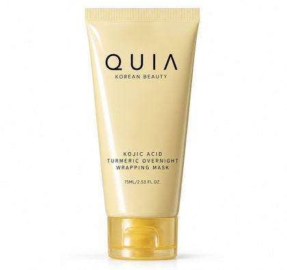 QUIA Beauty Turmeric + Kojic Acid Overnight Mask 75ML front view