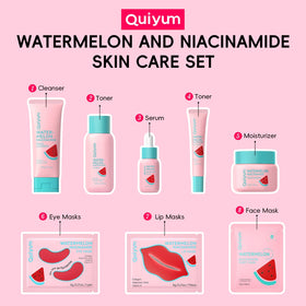 QUIYUM Facial masks and lip masks packaging