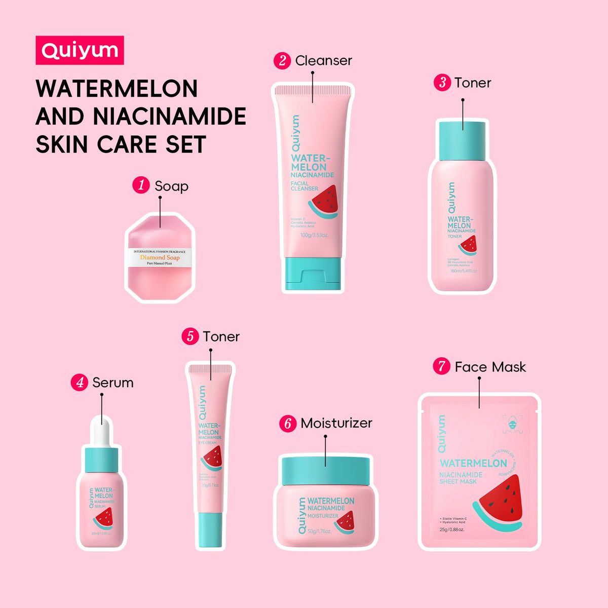 QUIYUM Moisturising Face Cream 1.76 oz jar
