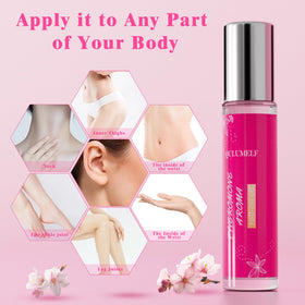 QULUMELF Pheromone Perfume for Women on a vanity table