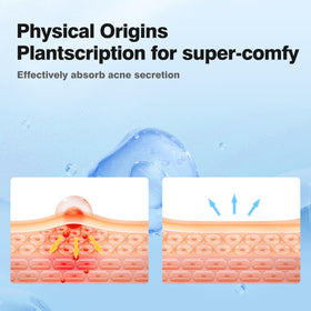 QUSTERE Pimple Patches in blue and green