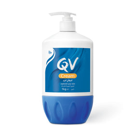 QV Cream 1050g front view with pump bottle