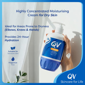 QV Cream 1050g pump bottle packaging