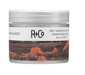 R+Co Badlands Dry Shampoo Paste 62g jar front view