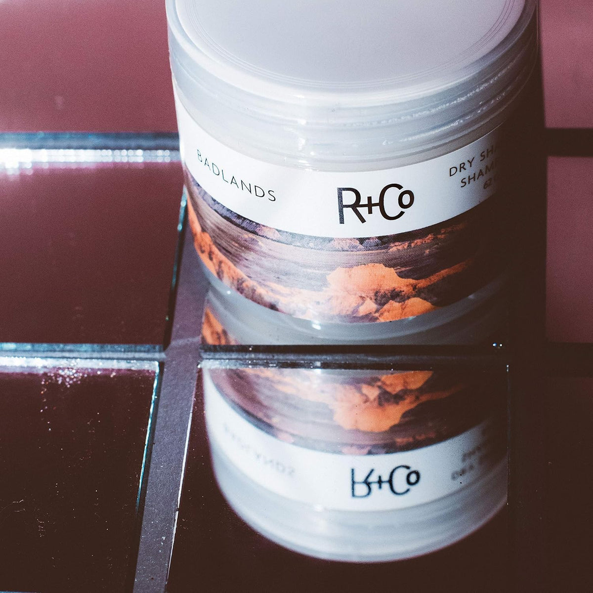 R+Co Badlands Dry Shampoo Paste lifestyle scene
