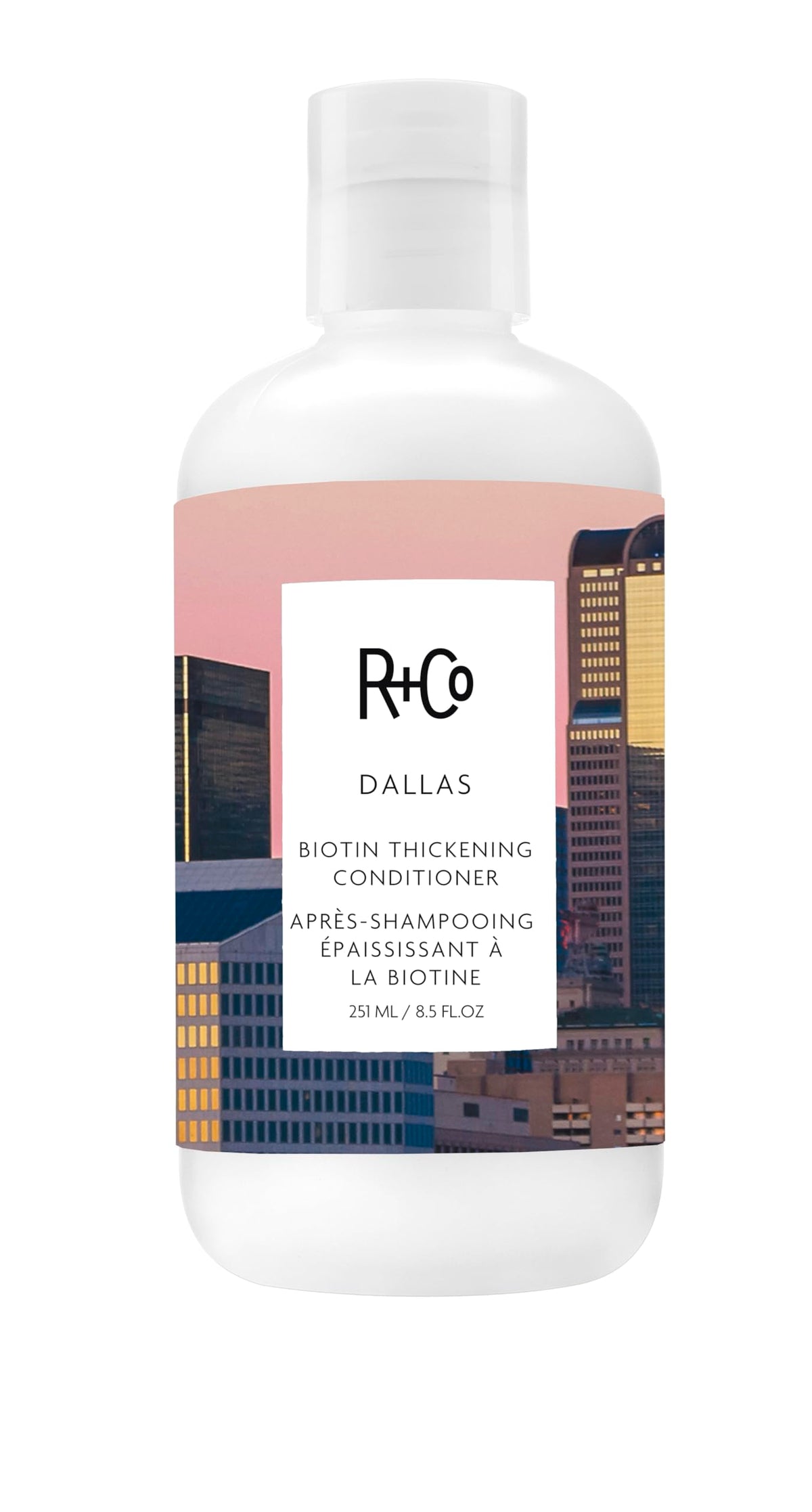R+Co Dallas Biotin Thickening Conditioner 8.5 Oz front view