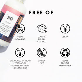 R+Co Dallas Biotin Thickening Conditioner 8.5 Oz with ingredients