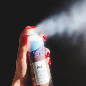 R+Co Death Valley Dry Shampoo 231g packaging details