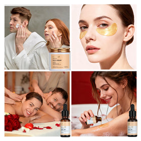 RA ROSA ACCA clay mask and skincare items