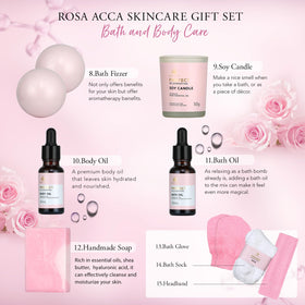 RA ROSA ACCA eye masks and earplugs included in the set
