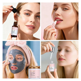 RA ROSA ACCA gel eye mask and lip mask from the set