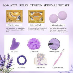 RA ROSA ACCA Lavender Sheet Masks 5 pcs
