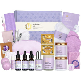 RA ROSA ACCA Lavender Skin Care Gift Set box front view