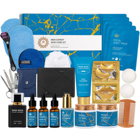 RA ROSA ACCA Men's Bath and Body Gift Set 32 Pcs front view