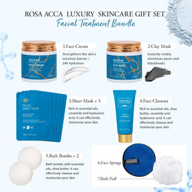 RA ROSA ACCA Sheet Masks and Gel Lip Mask