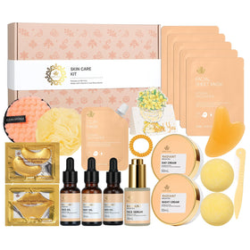 RA ROSA ACCA Spa Gift Basket Set 23 Pcs with essential oils