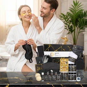 RA ROSA ACCA Spa Gift Basket Set with skincare essentials