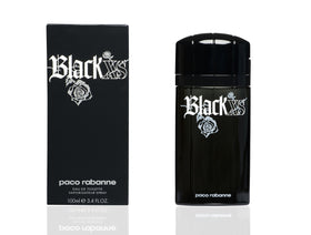 Rabanne Black XS Eau de Toilette Spray 3.4 oz bottle packaging