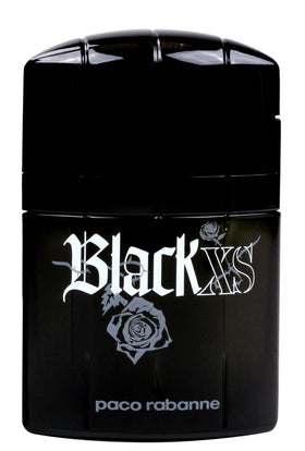Rabanne Black XS Eau de Toilette Spray 3.4 oz bottle side view