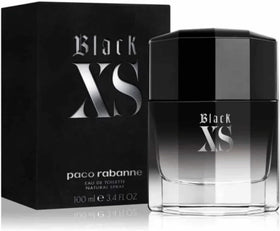 Rabanne Black XS Eau de Toilette Spray 3.4 oz lifestyle scene
