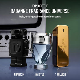 Rabanne Phantom In Red Parfum Elixir 3.4 oz bottle with accessories