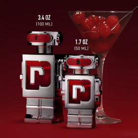 Rabanne Phantom In Red Parfum Elixir 3.4 oz lifestyle scene