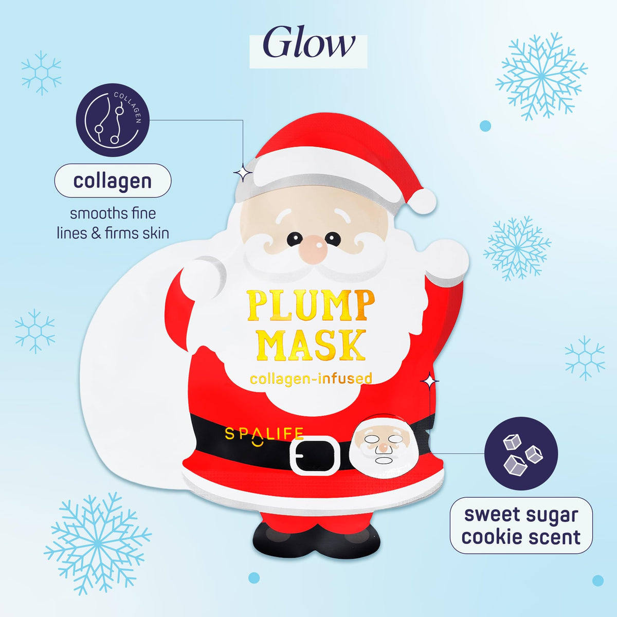 Radiance Reindeer mask with vitamin C