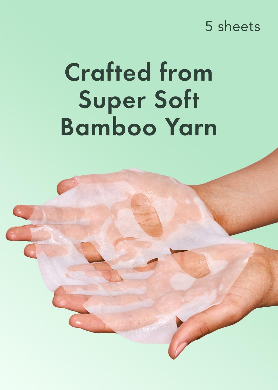 Rael Bamboo Face Sheet Masks Hydration variant close-up