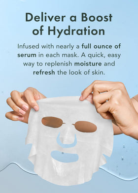 Rael Bamboo Face Sheet Masks variety pack displayed on a table