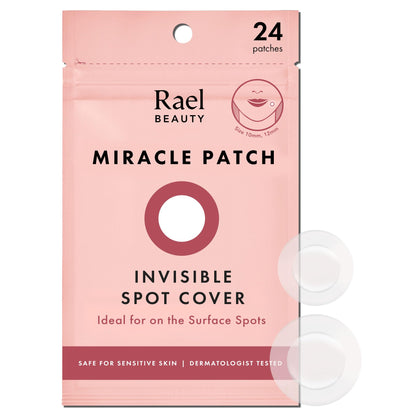 Rael Miracle Invisible Spot Cover Pimple Patches front view packaging