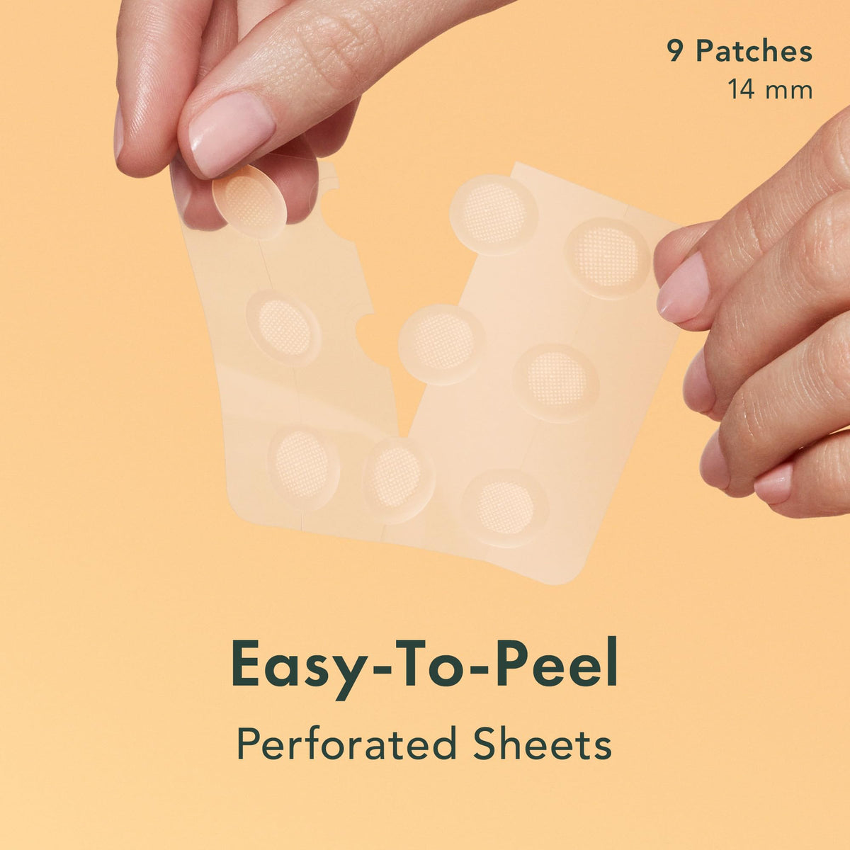 Rael patches packaging showing 9 count
