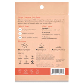 Rael patches with brightening ingredients highlighted