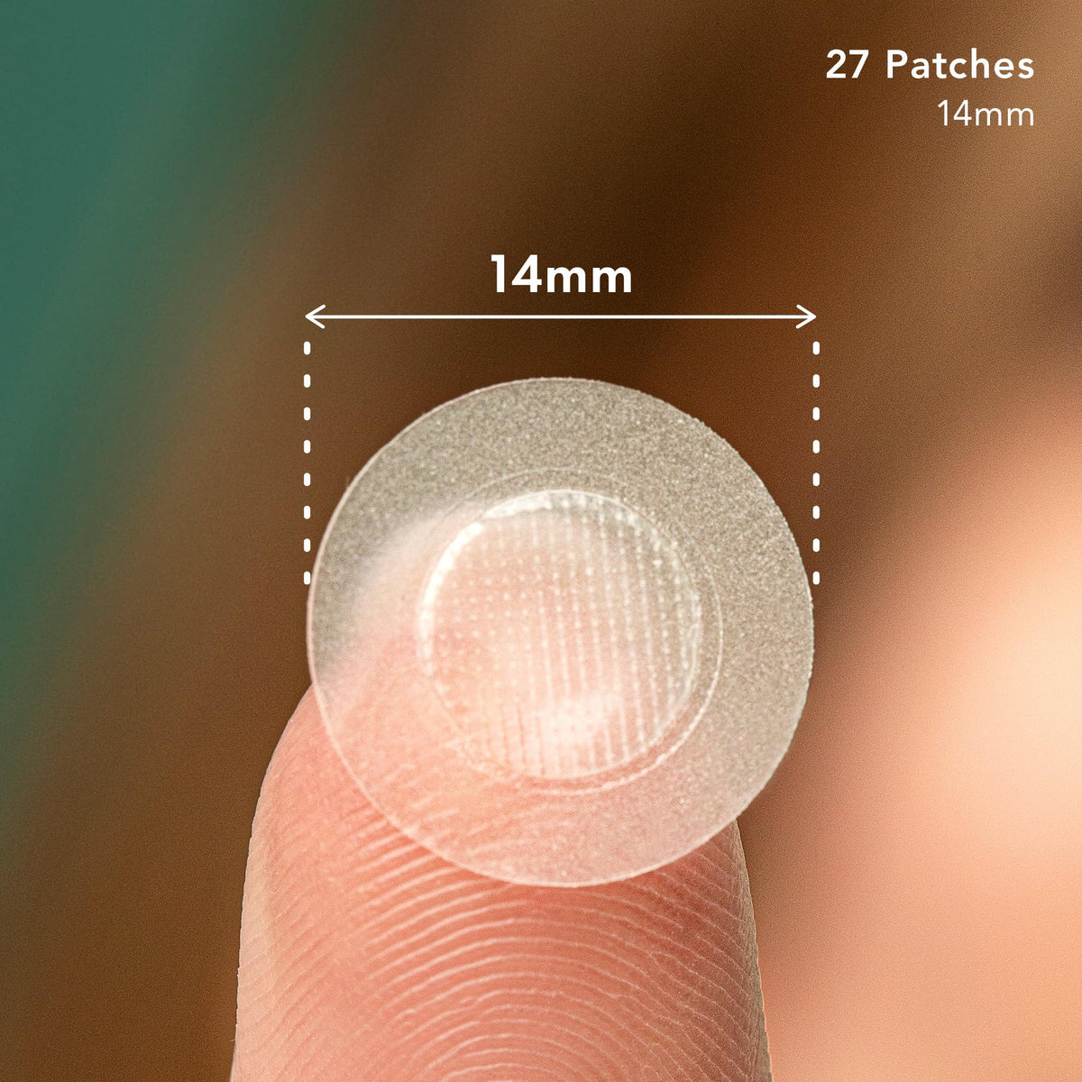 Rael pimple patches packaging with 27 count