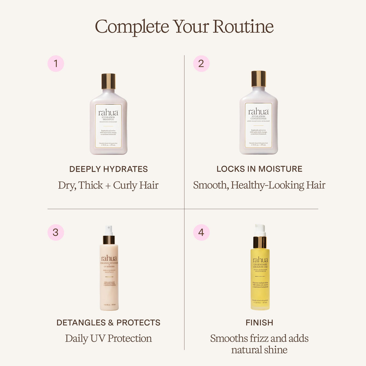 Rahua Hydration Detangler lifestyle scene