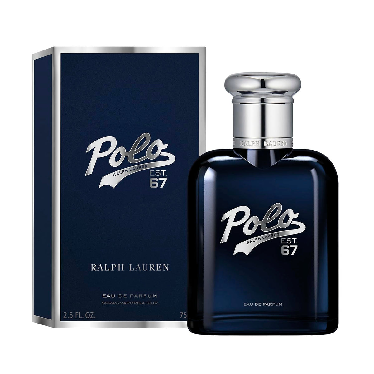 RALPH LAUREN FRAGRANCES Polo 67 Eau de Parfum bottle side view