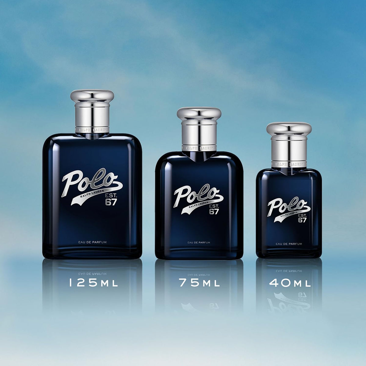 RALPH LAUREN FRAGRANCES Polo 67 Eau de Parfum bottle top view