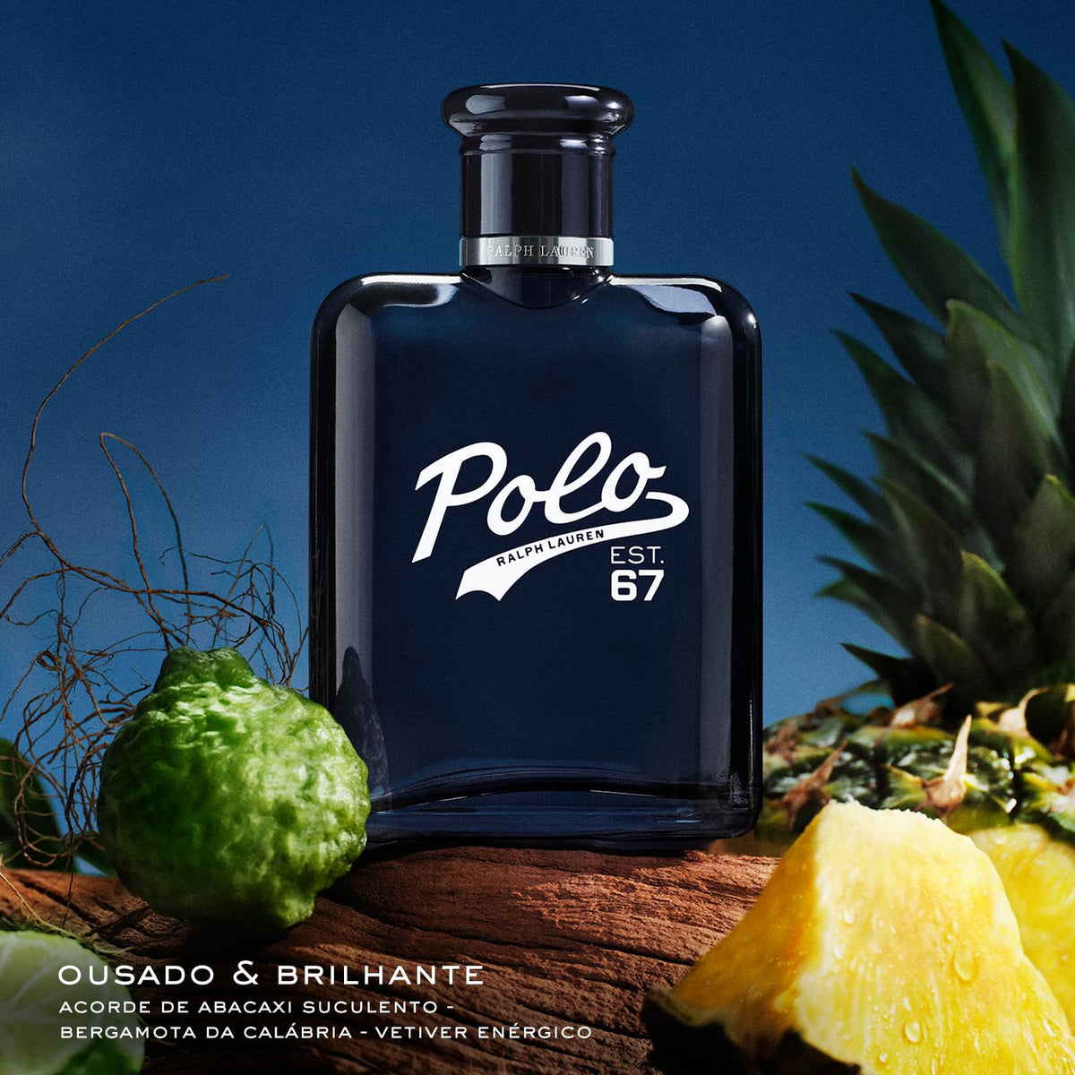 RALPH LAUREN FRAGRANCES Polo 67 Eau de Toilette 1.36 Fl Oz packaging