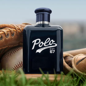 RALPH LAUREN FRAGRANCES Polo 67 Eau de Toilette 2.5 Fl Oz with cap removed