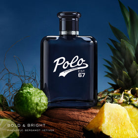 RALPH LAUREN FRAGRANCES Polo 67 Eau de Toilette bottle side view