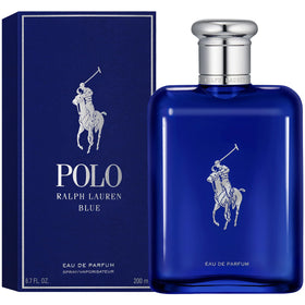 RALPH LAUREN FRAGRANCES Polo Blue Eau de Parfum bottle back view