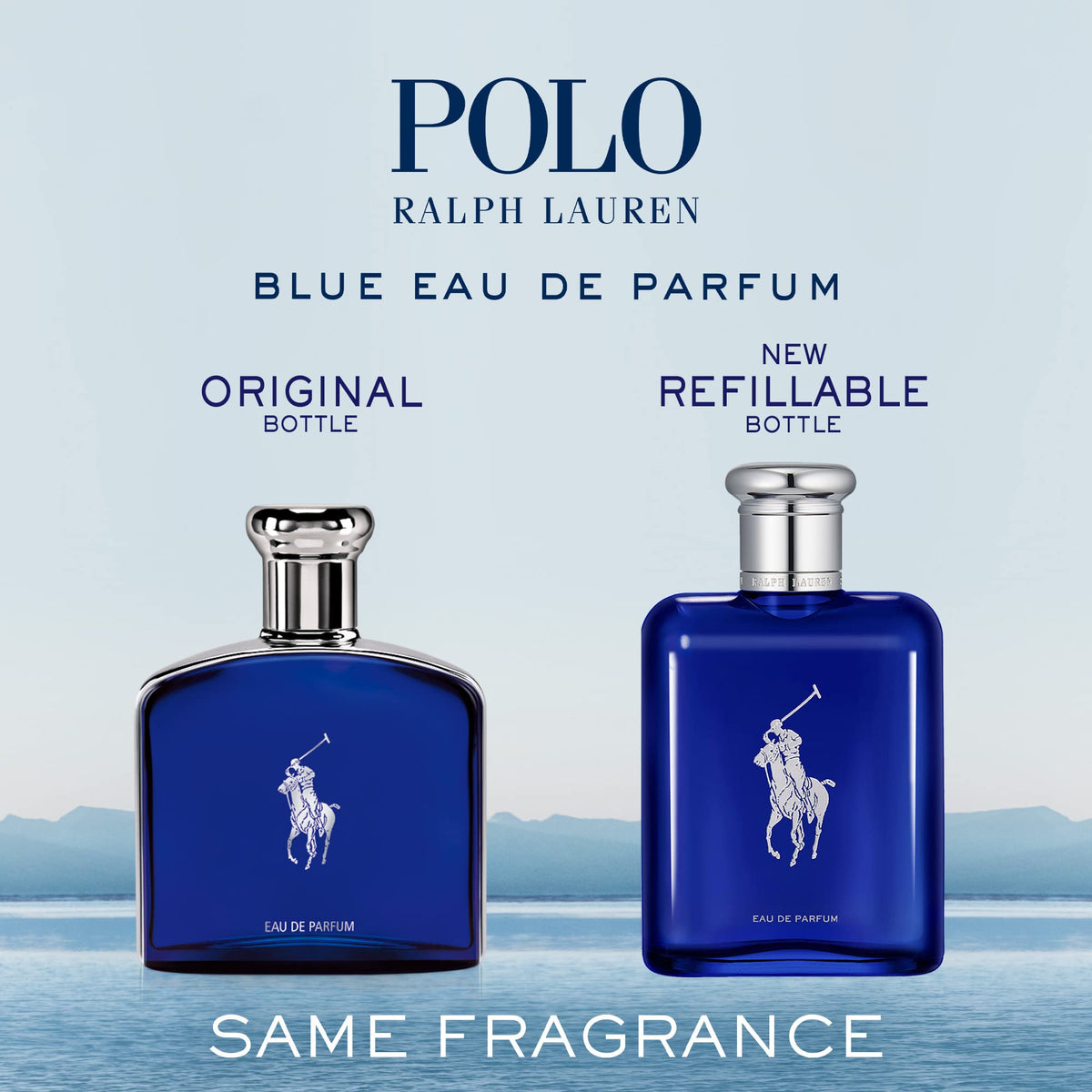 RALPH LAUREN FRAGRANCES Polo Blue Eau de Parfum lifestyle scene
