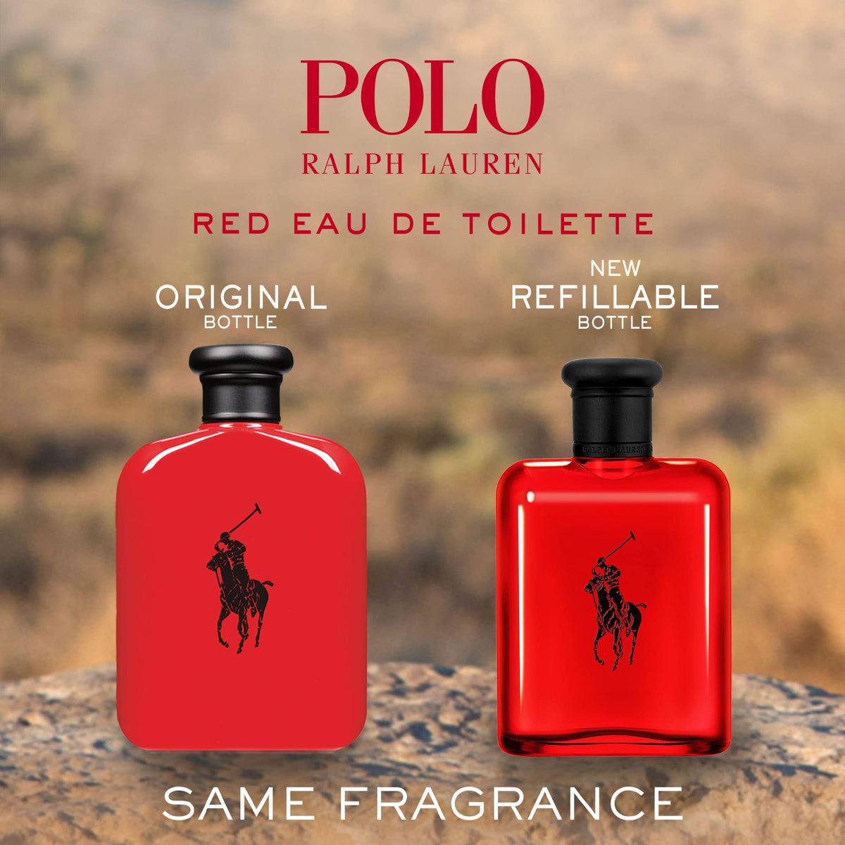 RALPH LAUREN FRAGRANCES Polo Red Eau de Toilette packaging