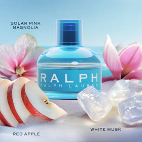 RALPH LAUREN FRAGRANCES Ralph Eau de Toilette clear glass bottle side view