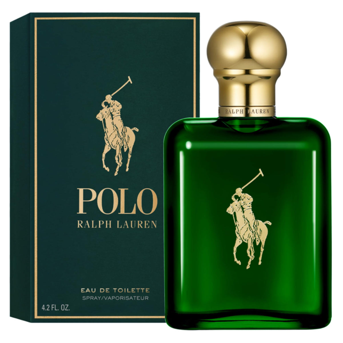 RALPH LAUREN Polo Eau de Toilette 4.2 Fl Oz front view