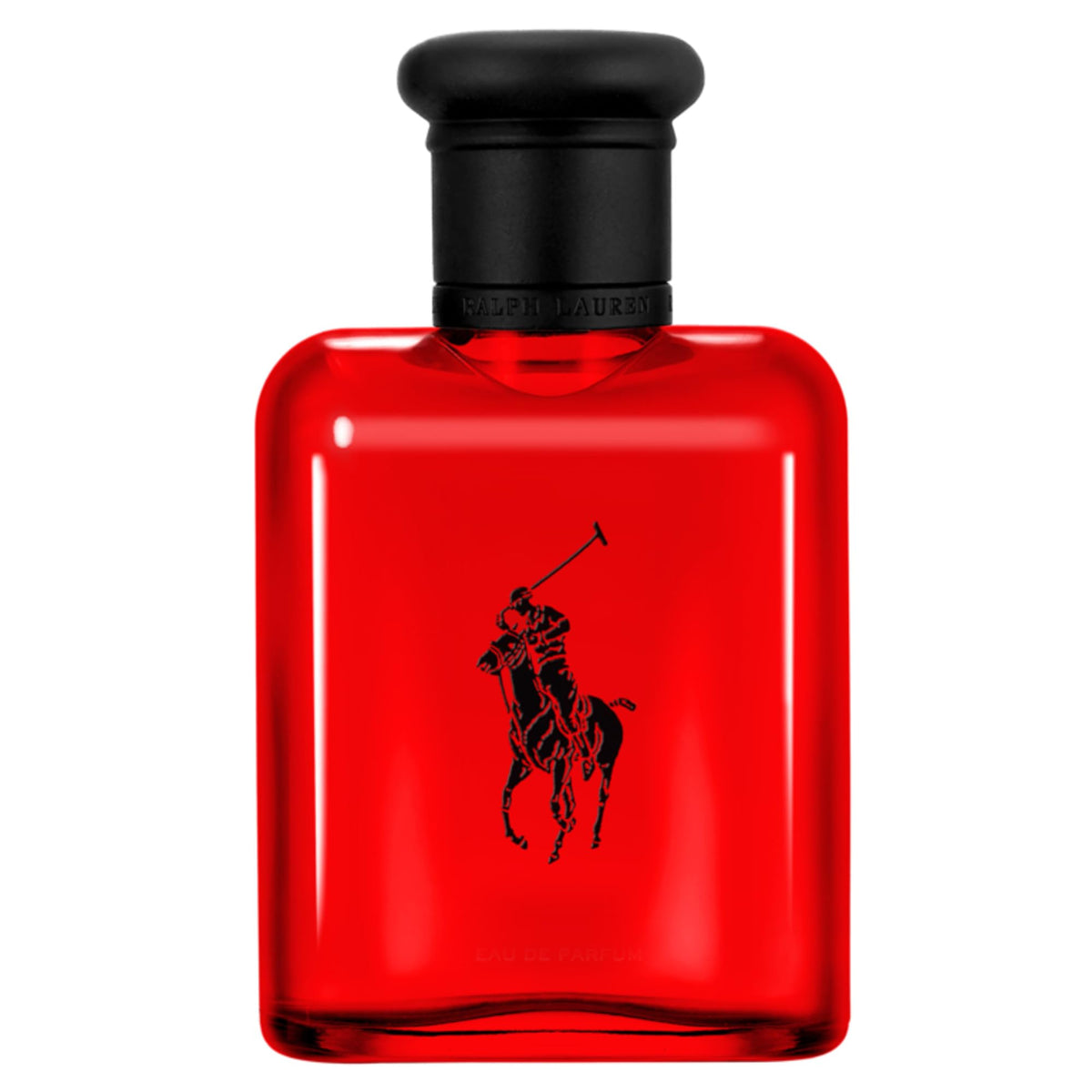 RALPH LAUREN Polo Red Eau de Toilette 2.5 Fl Oz bold red bottle front view